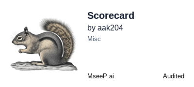 MseeP.ai Security Assessment Badge