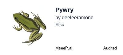 MseeP.ai Security Assessment Badge