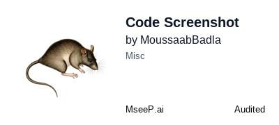 MseeP.ai Security Assessment Badge