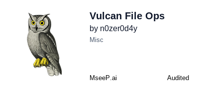 MseeP.ai Security Assessment Badge